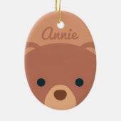 クールおもしろいパパ・エバー・ファーザー・デイ |オーナメント セラミックオーナメント (裏面)