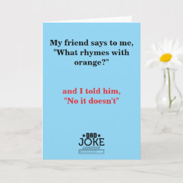 クールおもしろいパパ カード