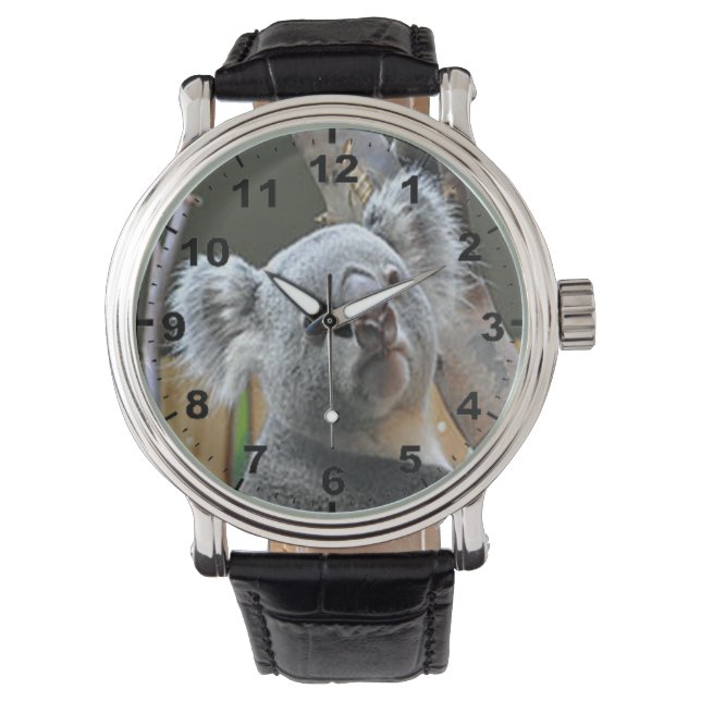 クールおもしろいファンキーと可愛い時計 腕時計 (正面)