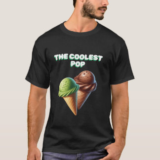 クールおもしろいポップ・アートのポップ・アートのアイスTシャツ Tシャツ