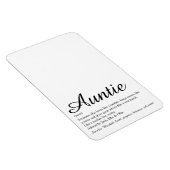 クールおもしろいワールドの最高のEver Olums Auntieの定義 マグネット (右側)