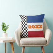 クールおもしろい市松模様にの終了フラグのパターン クッション (椅子)