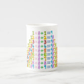 クールおもしろい式 ボーンチャイナマグカップ (正面)