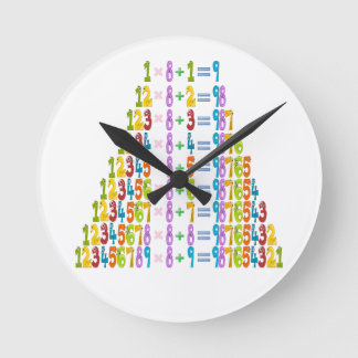 クールおもしろい式 ラウンド壁時計