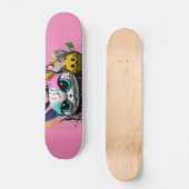 クールおもしろい猫スケートボード スケートボード (正面)