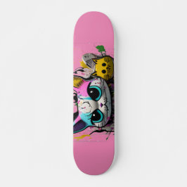 クールおもしろい猫スケートボード スケートボード