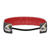 クールおもしろい魚 アスレチックヘッドバンド (裏面)