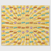 クールおもしろい10代の言葉 ラッピングペーパー (フラット)