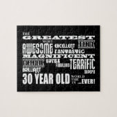 クールおもしろい30歳素晴らしパーティー ジグソーパズル (横)