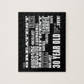 クールおもしろい30歳素晴らしパーティー ジグソーパズル (縦)