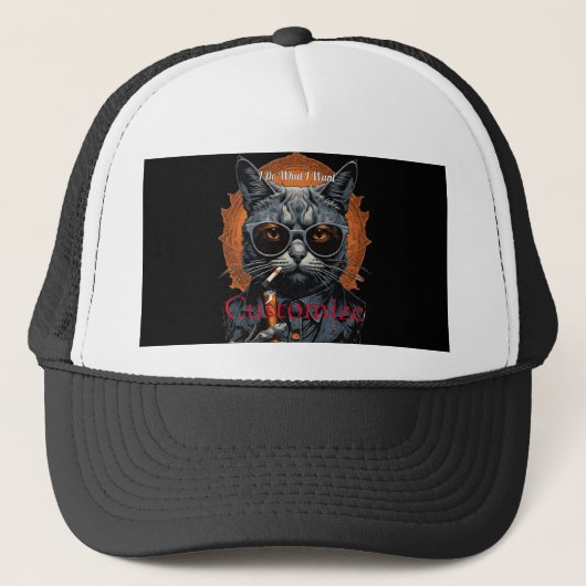 クールお尻キャットサンダー_コーブ キャップ (正面)