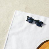 クールかわいいアイスクリーム ビーチタオル (インサイチュ)