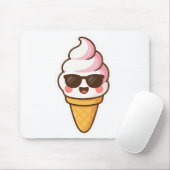 クールかわいいアイスクリーム マウスパッド (マウス)