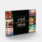 クールすごい母ブラックと金ゴールド6 フォトブロック (左)