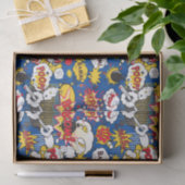 クールすごい英単語アートタイル模様 薄葉紙 (ギフト)