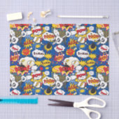 クールすごい英単語アートタイル模様 薄葉紙 (クラフト)