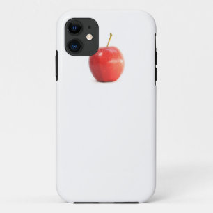 クールでおもしろいで赤いりんごアイコン写真 iPhone 11 ケース