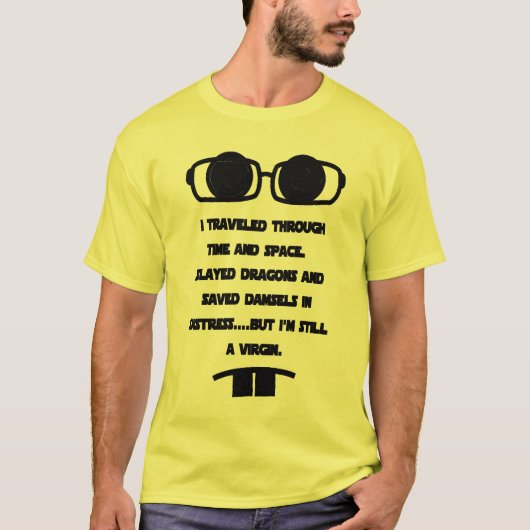 クールでおもしろいギークTシャツ Tシャツ (正面)