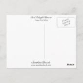 クールでカラフルなデンバー ポストカード (裏面)