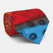 クールでカラフルな生地のタイ ネクタイ (ロール)