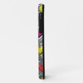 クールでカラフルな金属のハートのiPhone 5の箱 Case-Mate iPhoneケース (裏面/左)