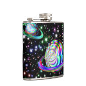 クールでカラフルな銀河系のフラスコ フラスク (右)