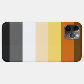 クールでクラシックなベアプライドフラッグ Case-Mate iPhoneケース (裏面(横))