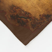 クールでパーソナライズなヴィンテージの一見は毛布を遊ばします フリースブランケット (角)