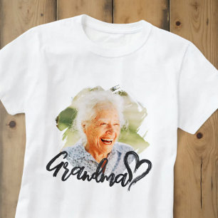 クールでモダンなおばあちゃん グランジシンプル Tシャツ