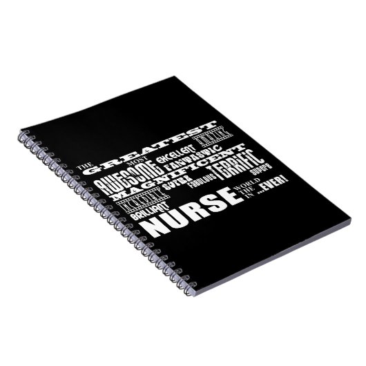 クールでモダンなおもしろいのナース: 最も素晴らしいナースの世界 ノートブック (右側)