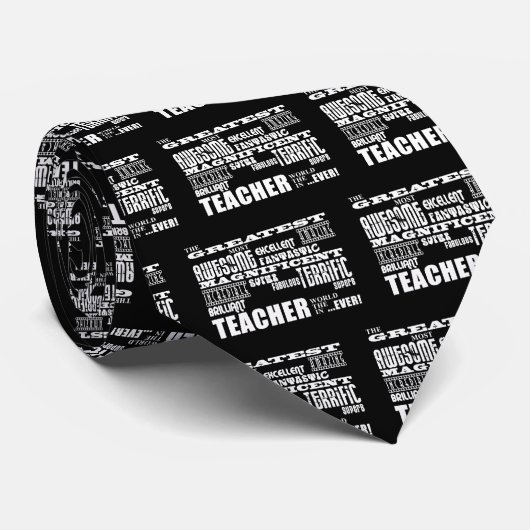 クールでモダンなおもしろいの先生: 最も素晴らしい先生の世界 ネクタイ (ロール)
