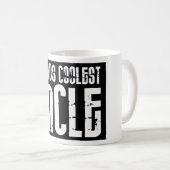 クールでモダンな都市叔父さん: 世界の最もクールな叔父さん コーヒーマグカップ (正面右)