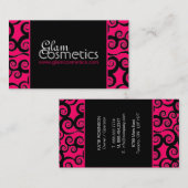 クールで及びファンキーな名刺 名刺 (正面/裏面)