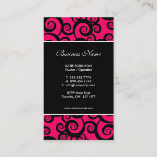 クールで及びファンキーな名刺 名刺