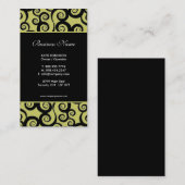 クールで及びファンキーな名刺 名刺 (正面/裏面)