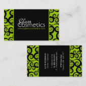 クールで及びファンキーな名刺 名刺 (正面/裏面)