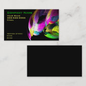 クールで多彩なデザインの名刺 名刺 (正面/裏面)