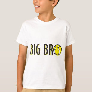 クールで大きいBroの兄弟のワイシャツ-テニスのテーマ Tシャツ