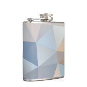 クールで抽象的な三角形パターン フラスク (右)