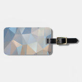 クールで抽象的な三角形パターン ラゲッジタグ (正面横)