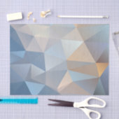 クールで抽象的な三角形パターン 薄葉紙 (クラフト)