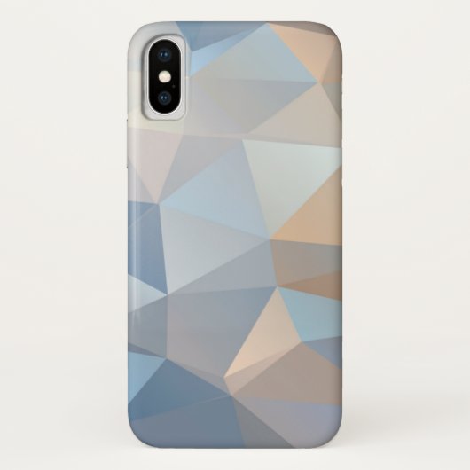 クールで抽象的な三角形パターン Case-Mate iPhoneケース (裏面)