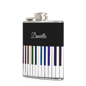 クールで暗くサイケデリックなピアノキーボード音楽フラスコ フラスク (左)