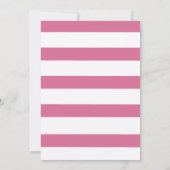 クールで楽しいネオンテープのストライプ スイート16招待状 招待状 (裏面)