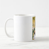 クールで若く美しく中国のな郡野ジン王女の芸術 コーヒーマグカップ (左)