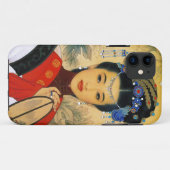 クールで若く美しく中国のな郡野ジン王女の芸術 Case-Mate iPhoneケース (裏面(横))