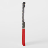 クールで赤い金属携帯電話の箱 Case-Mate SAMSUNG GALAXYケース (裏面/左)