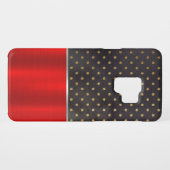 クールで赤い金属携帯電話の箱 Case-Mate SAMSUNG GALAXYケース (裏面(横))