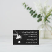 クールで車のな名刺 名刺 (スタンド正面)