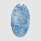 クールで青い氷山 オーナメント (正面)